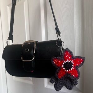 Custom handmade stranger things crochet keychain